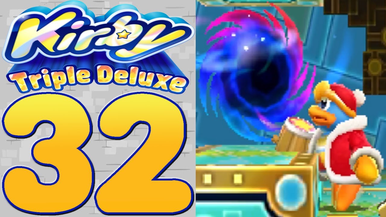 Kirby Triple Deluxe [Part 32] Avoiding the Pyribbit DX Rematch! - YouTube