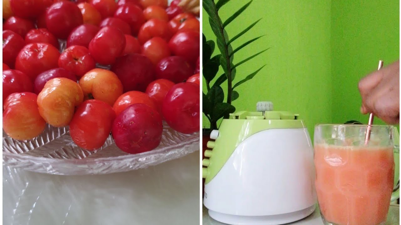 Cherry, June plum juice  Vitamin C  booster, with lime and ginger.guard off cold and flu.