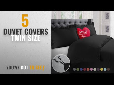 top-10-duvet-covers-twin-size-[2018]:-nestl-bedding-duvet-cover,-protects-and-covers-your-comforter
