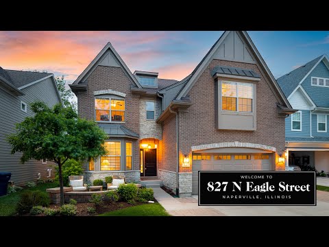 827 N Eagle St, Naperville, IL home video tour