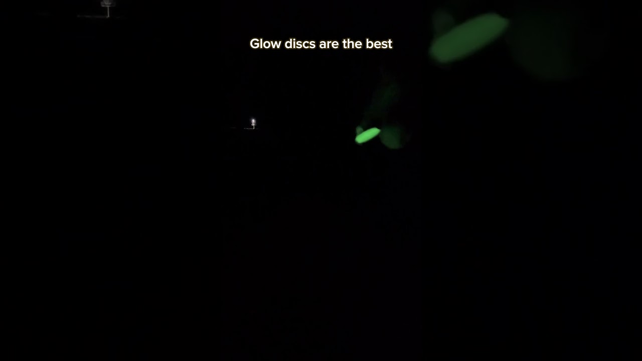 I love glow discs 😋 
