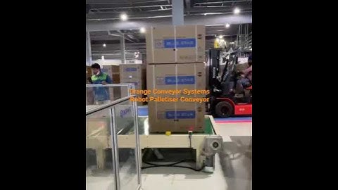 Carton Box Packaging Belt Conveyor - #beltconveyor #palletizing #conveyorbelt #cartonbox