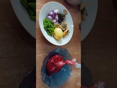 Cara Bikin Sambal Darah Babi Panggang