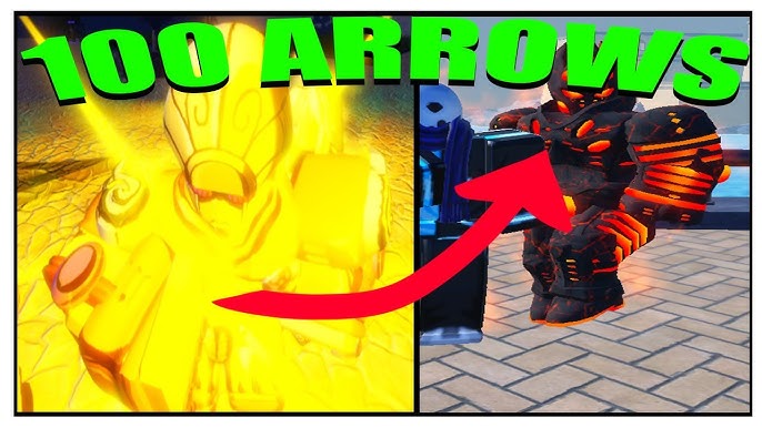 Roblox Is Unbreakable All Arrow Stands+Using 20 Arrows For Skins 