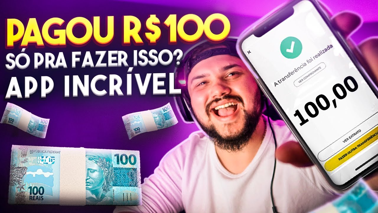 *É GARANTIDO* APLICATIVO PARA GANHAR DINHEIRO – R$100 FÁCIL