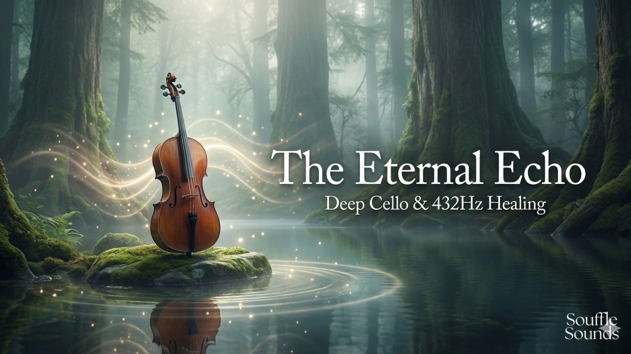 The Eternal Echo 🌿 Deep Cello & 432Hz Healing Frequency for Emotional Release & Inner Peace