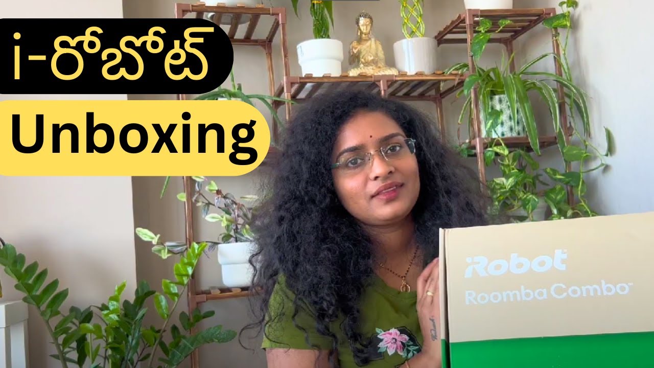 iRobot Vacuum and Mop Unboxing in Telugu YouTube