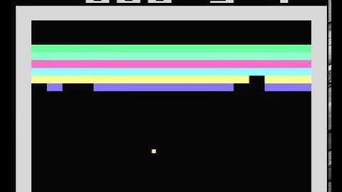 Breakout - Breakaway IV - Atari 2600 /Preview / Gameplay