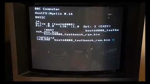 First light of the MC68008 processor in a BBC Micro