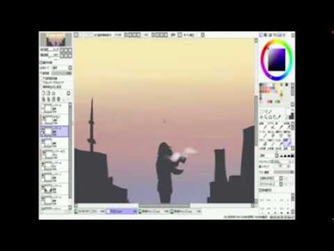 「冬花火」ﾗｲﾌﾞﾍﾟｲﾝﾃｨﾝｸﾞPV（仮）【絵師：5月病ﾏﾘｵ】／奥華子