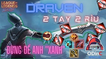 LMHT Tốc chiến: Draven Bot ném rìu đối thủ không kịp đỡ