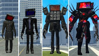 EVOLUTION OF CORRUPTED TITAN TV MAN! - Skibidi Toilet In Garry's Mod
