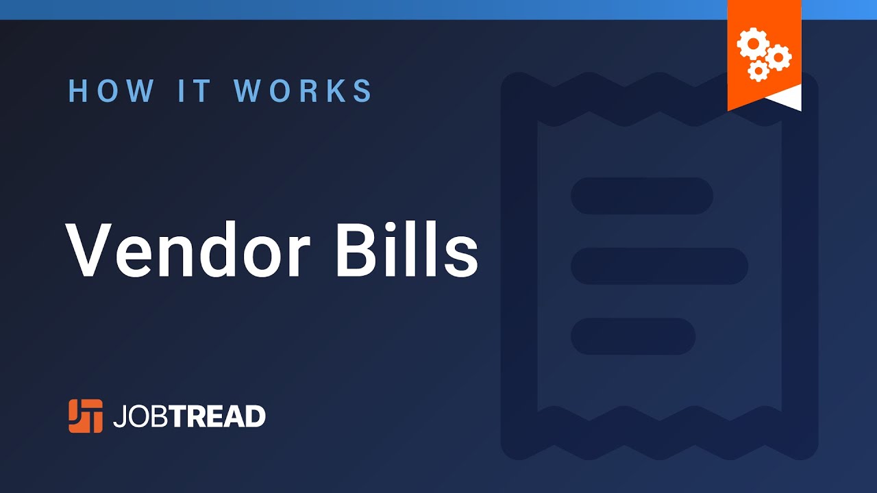 Vendor Bills