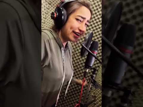 كواليس من تسجيل اغنية يما انا الي ريدو لمى شريف