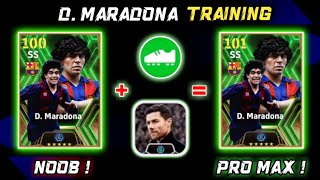 D. Maradona 101 Rated Training with Booster Manager Xabi Alonso in efootball 2024