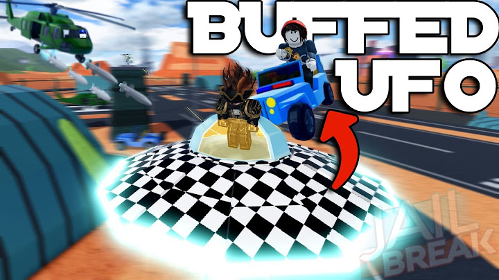 Grinding with the NEW BUFFED UFO in Roblox Jailbreak Season 27