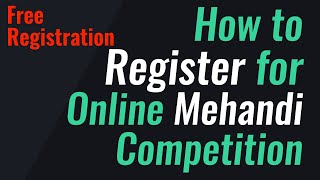 HOW TO REGISTER IN ONLINE MEHANDI COMPETITION | BACHRA SOUTH PANCHAYAT screenshot 5