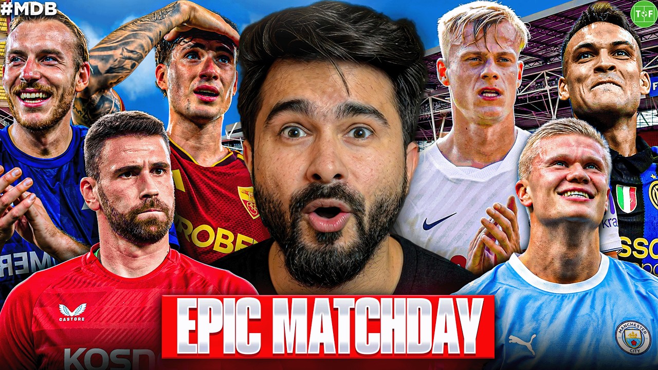 Enzo Fernandez Debut For City! Inter Epic Comeback! Spurs Are Abysmal & Roma Win #MDB