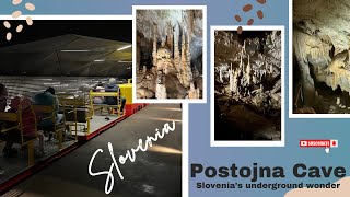 Inside Postojna Cave – Slovenia’s Hidden Underground World! 🌍🕳️