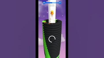 stack Ball 3D gameplay 😁😁 level 876 😀😃😁😀😅😅😃💯#shortsfeed #shorts