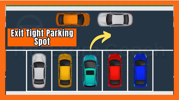 How to Exit a Tight Parking Spot Without Scratching Your Car | The Exam Coach