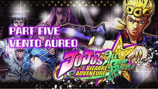 JoJo's Bizarre Adventure All Star Battle Story Mode PART 5 VENTO AUREO On PS3