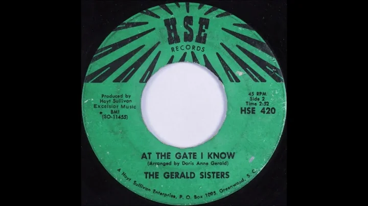 At The Gate I Know (1972) The Gerald Sisters