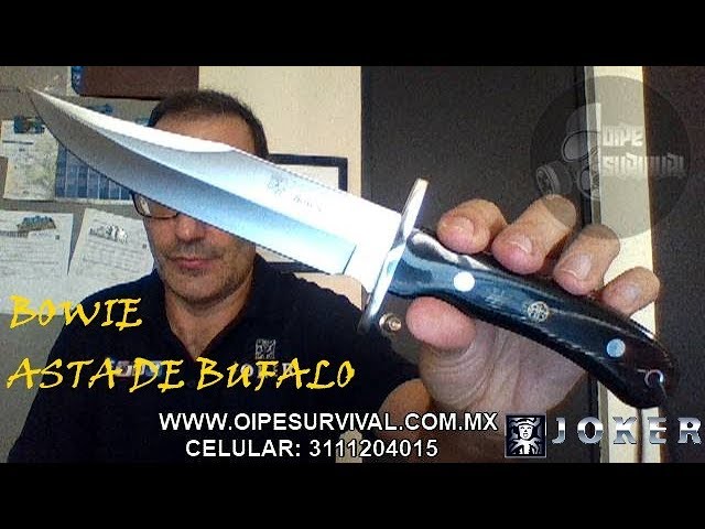 Joker Cuchillo Bowie CF96-2 Asta de Bufalo