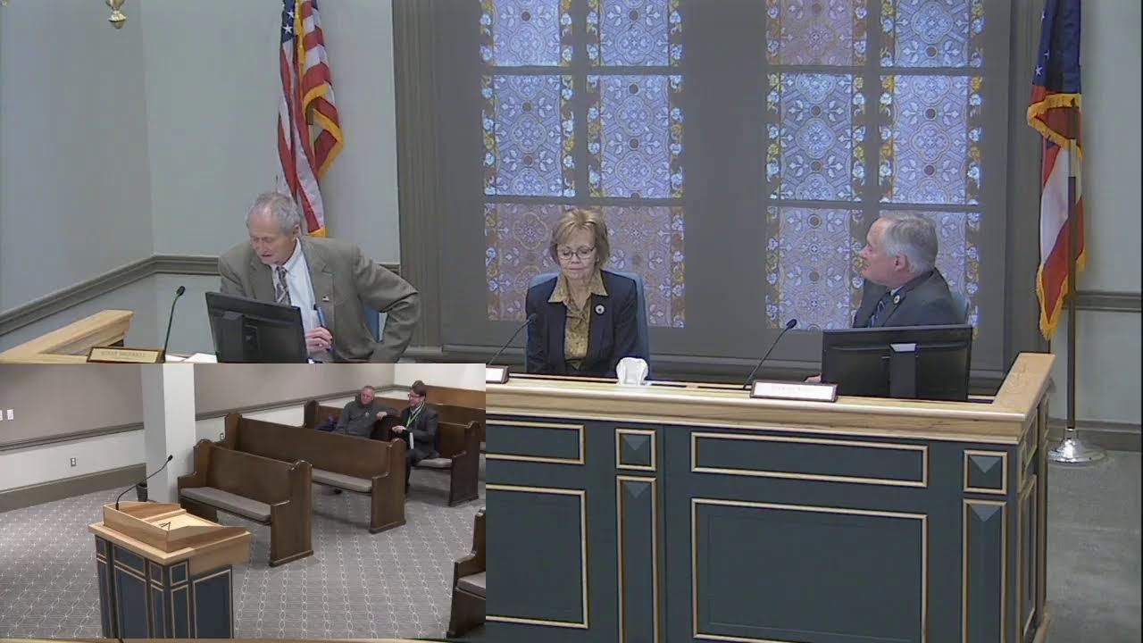 Delaware County  Commissioners'  Session, December 1, 2025