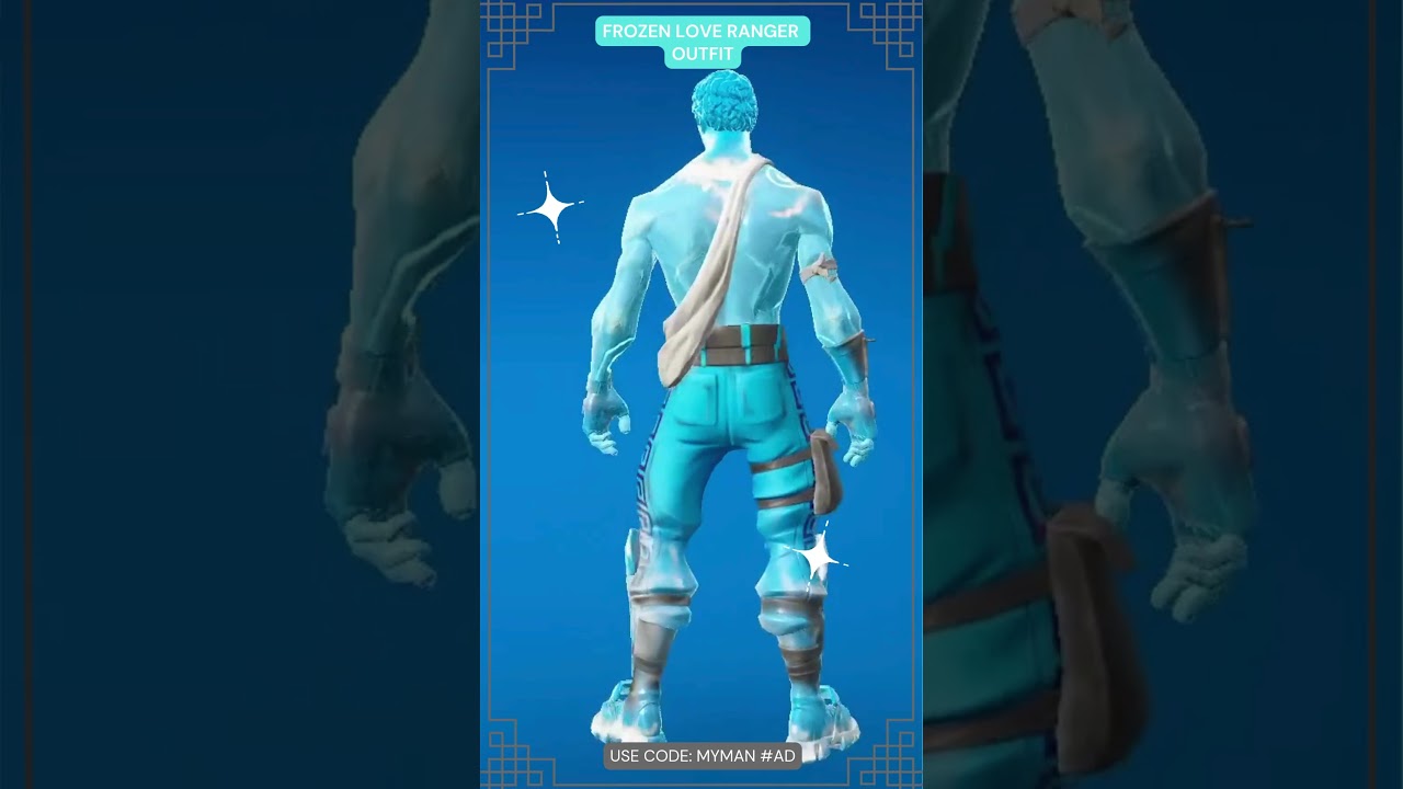 Fortnite Outfit ✔ Frozen Love Ranger Outfit ✔ Frozen Series 👕 
