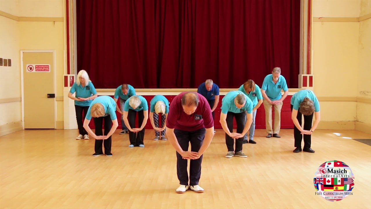 Yang-style Taijiquan Baduanjin (Section 2) performed by the Longwater Tai Chi school