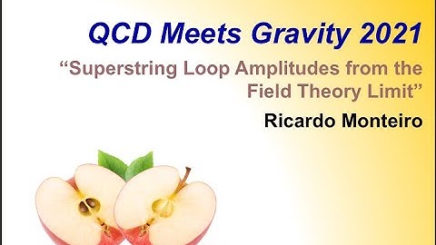 Ricardo Monteiro, “Superstring Loop Amplitudes from the Field Theory Limit"