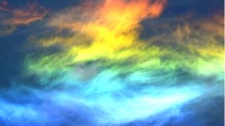 "Fire Rainbows" - Circumhorizonal Arc Phenomenon Stunning and Rare