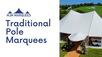 MJM Marquees - Traditional Pole Marquees
