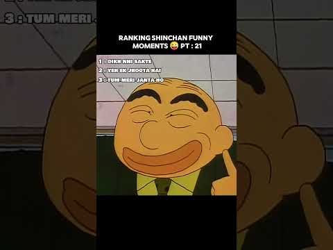 Ranking Shinchan Funny Moments 😂🔥 | Best Comedy Scenes | #Shorts