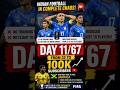 day 11/67 From 33 to 100K subscribers | Indian Football Drama #football #viral #mohunbagan #bengali