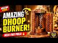 Best Wooden Dhoop Burner Stand for Pooja | Sheesham Wood Sambrani Holder Review