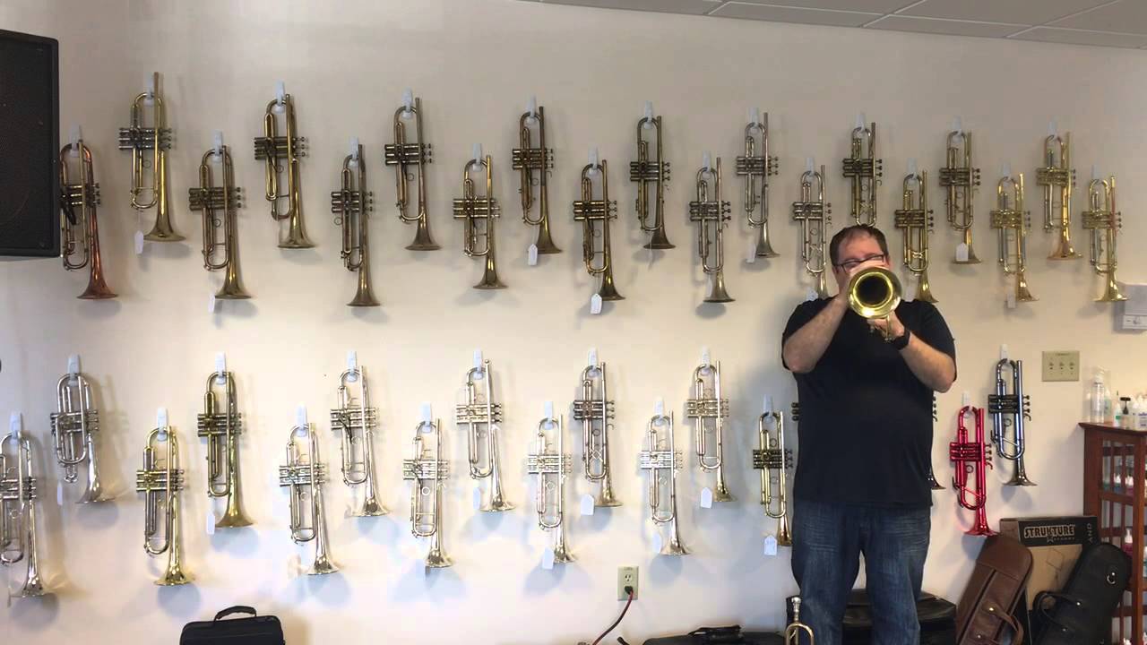 Couesnon flugelhorn demo Trent Austin, ACB YouTube