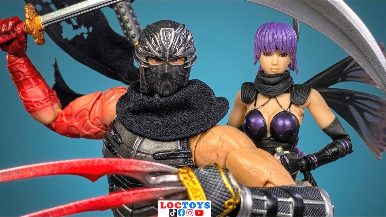 Ryu Hayabusa Ninja Gaiden Bro Toys 1/12 Aliexpress Brotoys 1/12