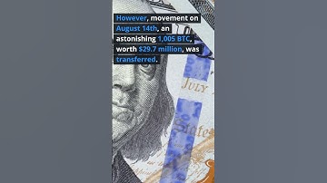 2010 BTC address awakens to move $29.7 million
