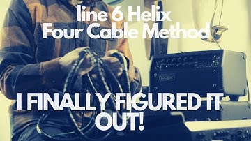 Line 6 Helix Four cable Method with Mesa Boogie Mark V:25