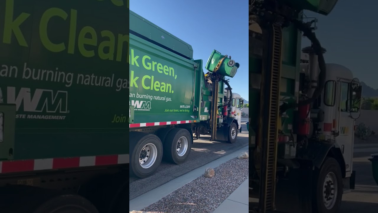 Waste management Early morning trash pickup! 4/25/23