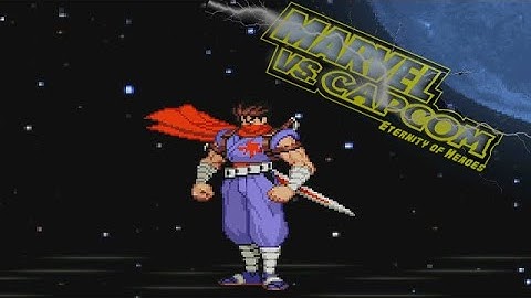 Strider Hiryu - Marvel vs. Capcom: Eternity of Heroes Reveal Trailer (MUGEN Fan Game)