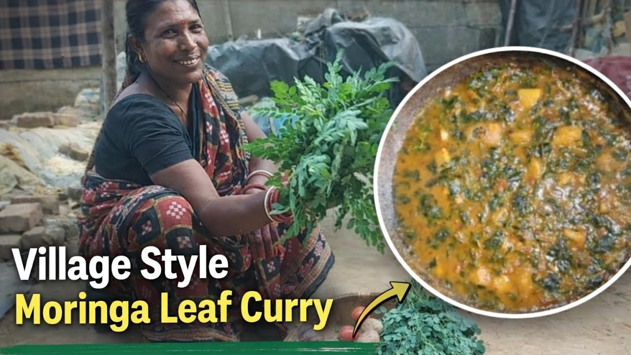 Village Style Moringa Leaf Curry | Super Healthy Rural Recipe