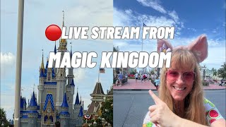 🔴 LIVE Stream from Magic Kingdom for a Crazy Hot Wednesday at Disney World