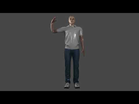 Sun animation (INDIAN SIGN LANGUAGE) video by blender