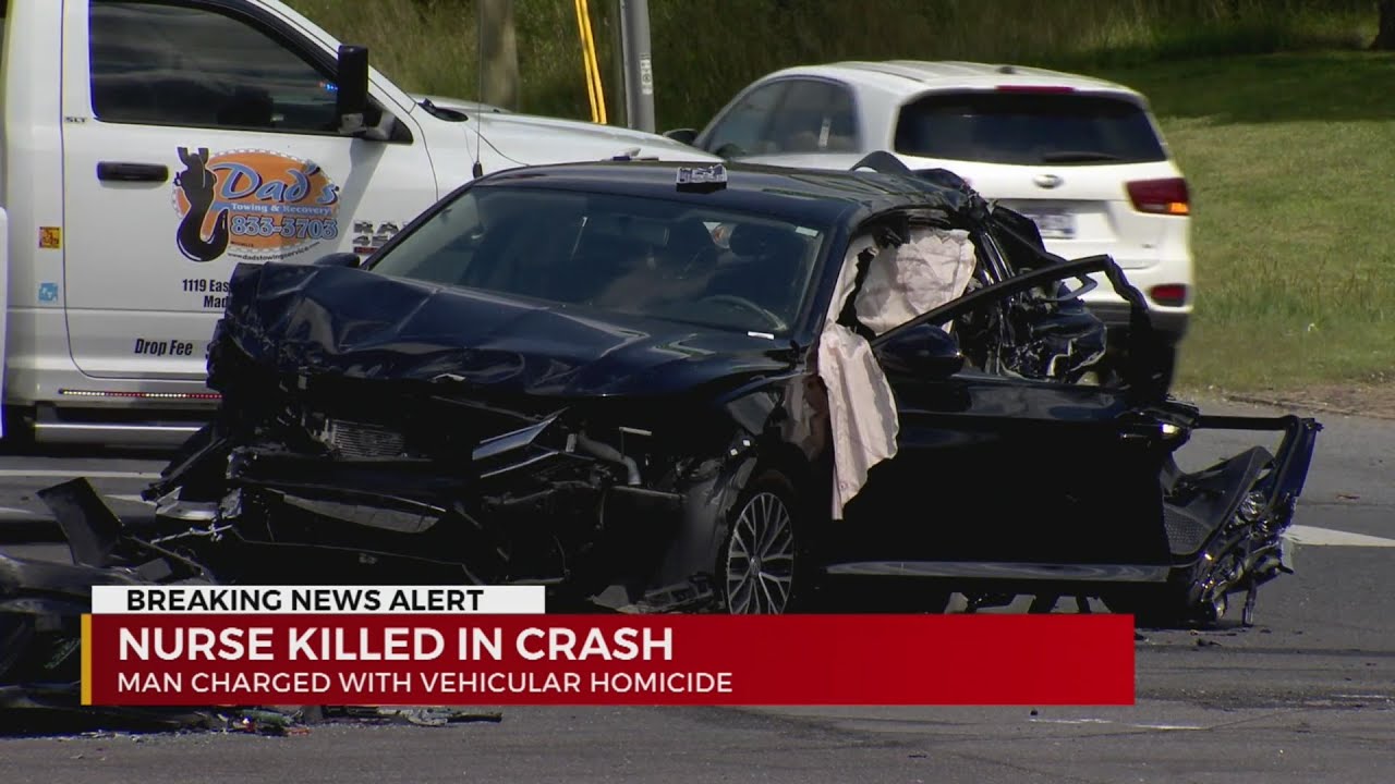 Nurse killed in crash - YouTube