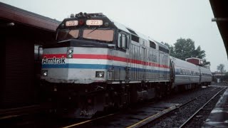 Amtrak/MMAR F40PHR unit 273 Tribute
