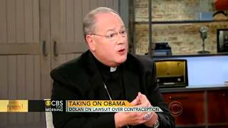 Cardinal Dolan on lawsuit over contraception