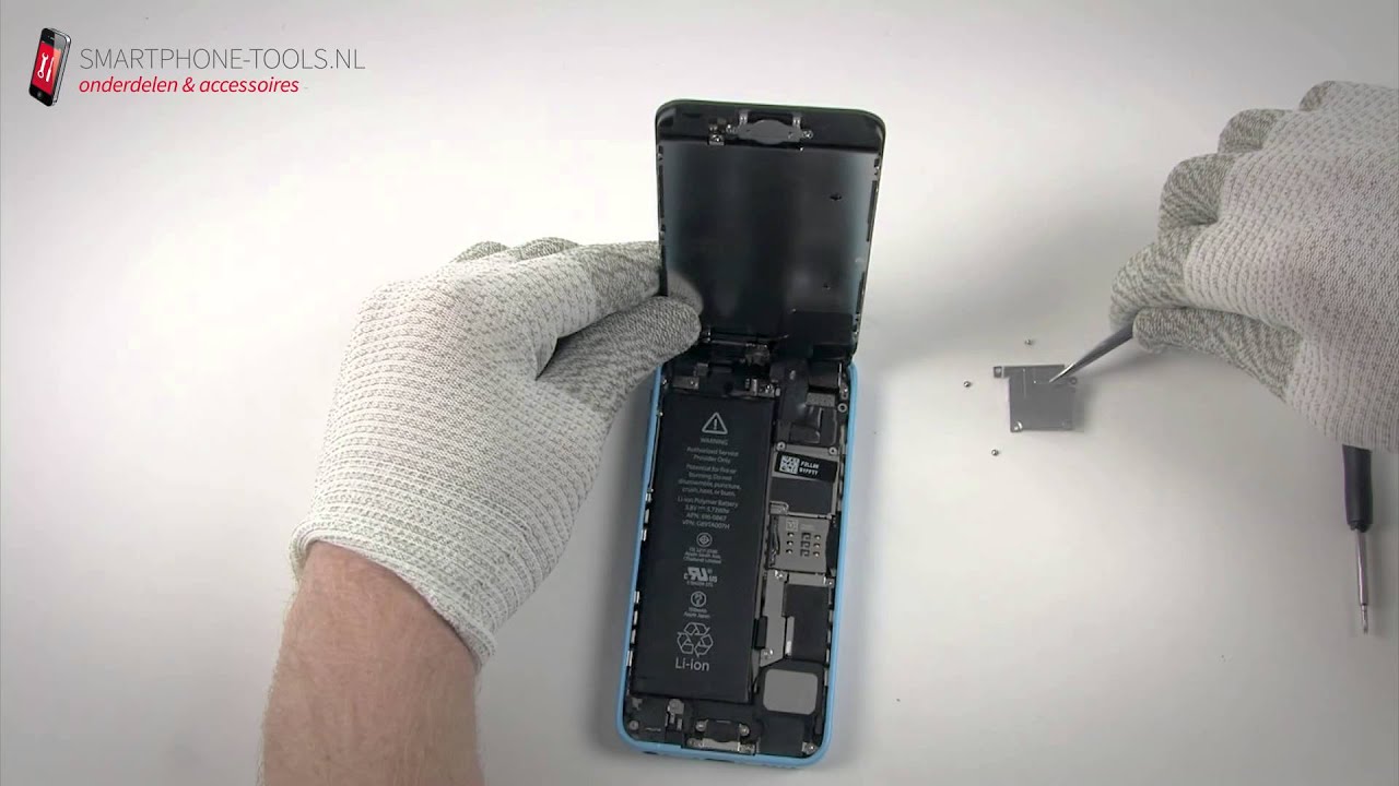 iPhone 5c trilmotor vervangen - Smartphone-tools.nl